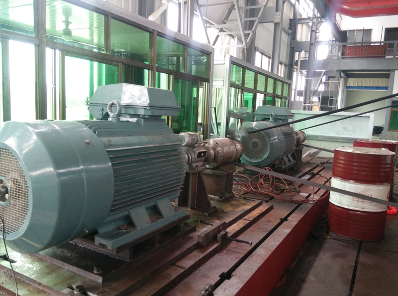 抽油機減速機測試臺安裝調(diào)試現(xiàn)場